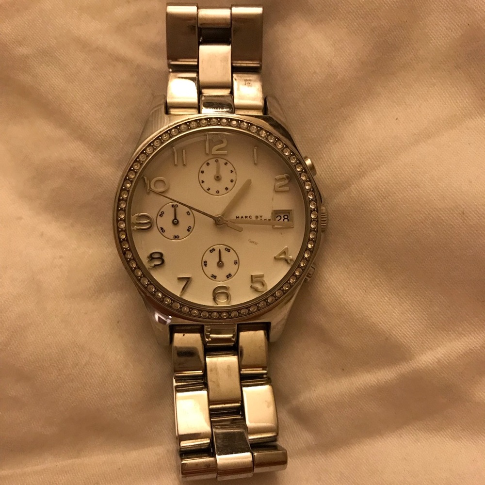 Marc Jacobs silver watch